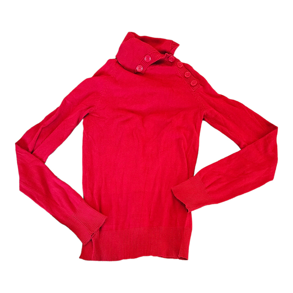 Divided by H&M Size 4 Red Long Sleeve Sweater